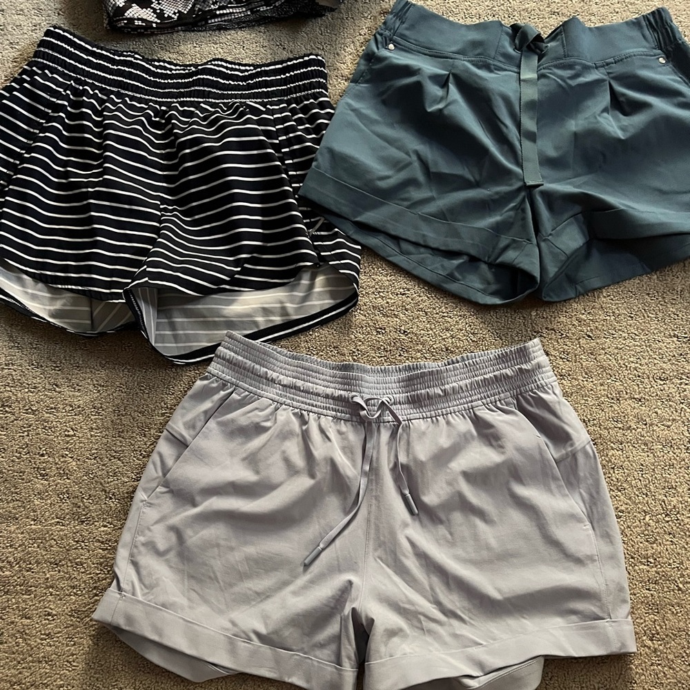 3 pairs of shorts